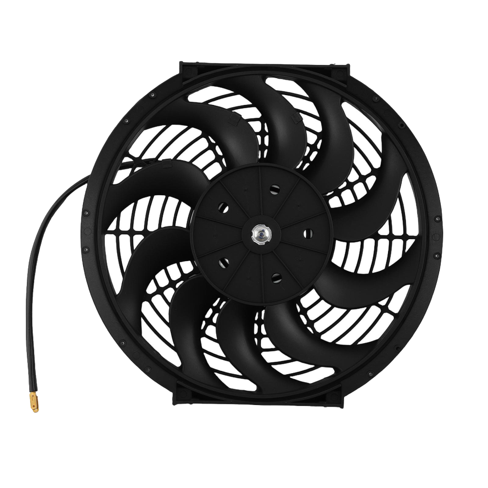 12 inch Cooling Fan Assembly 1730CFM for Universal Application Black