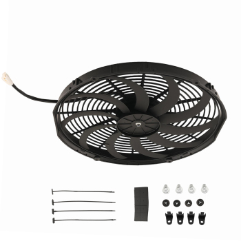 16 inch Electric Cooling Fan for Universal Use 3000CFM 240W Push Pull