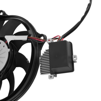 Cooling Fan compatible for VW Beetle 2.5L L5 2006-2010 1C0959455E 1C0959455F 1C0121205A