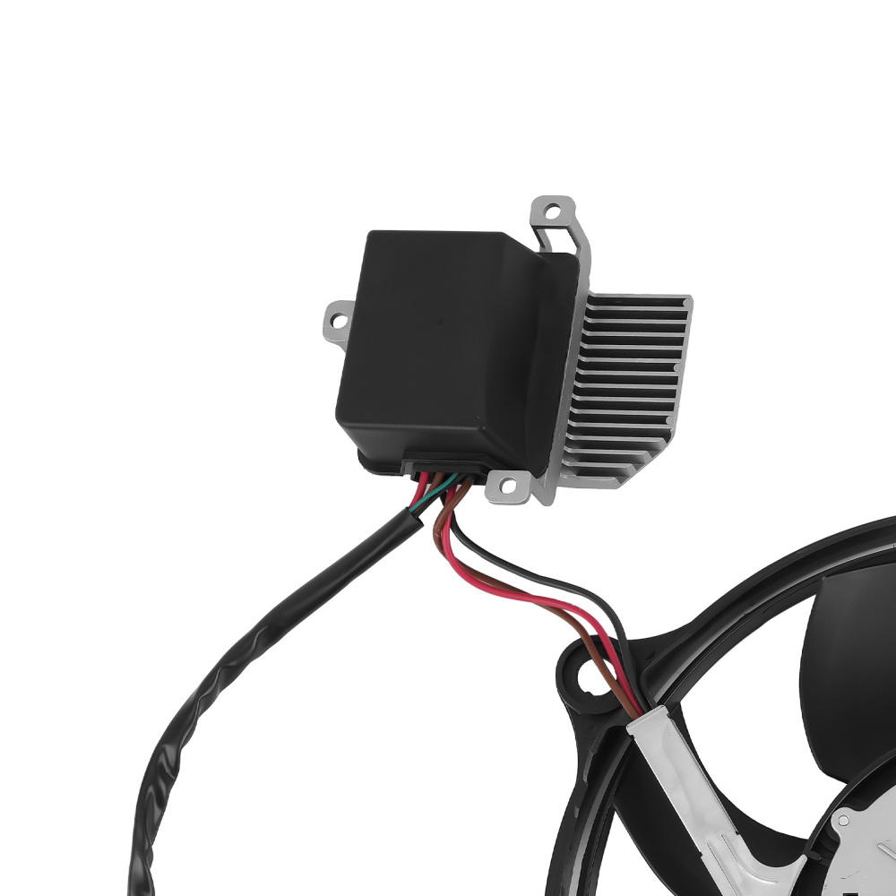 Cooling Fan compatible for VW Beetle 2.5L L5 2006-2010 1C0959455E 1C0959455F 1C0121205A