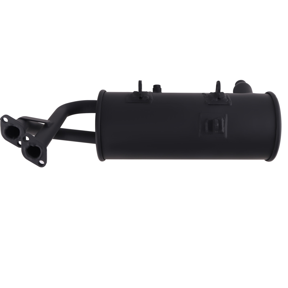 Exhaust Muffler compatible for Kawasaki Mule 2500 2510 3000 4000 1994-2020 18091-1104 Black