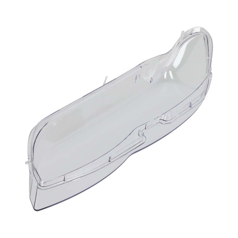 A Pair Headlight Lens Cover compatible for BMW X5 E53 2004-2006 63117166803 63117166817