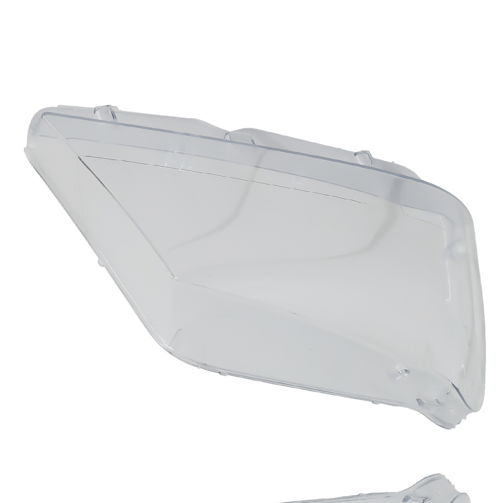 Pair Headlight Lens Cover compatible for BMW X3 F25 2011-2014 Polycarbonate Smooth Finish