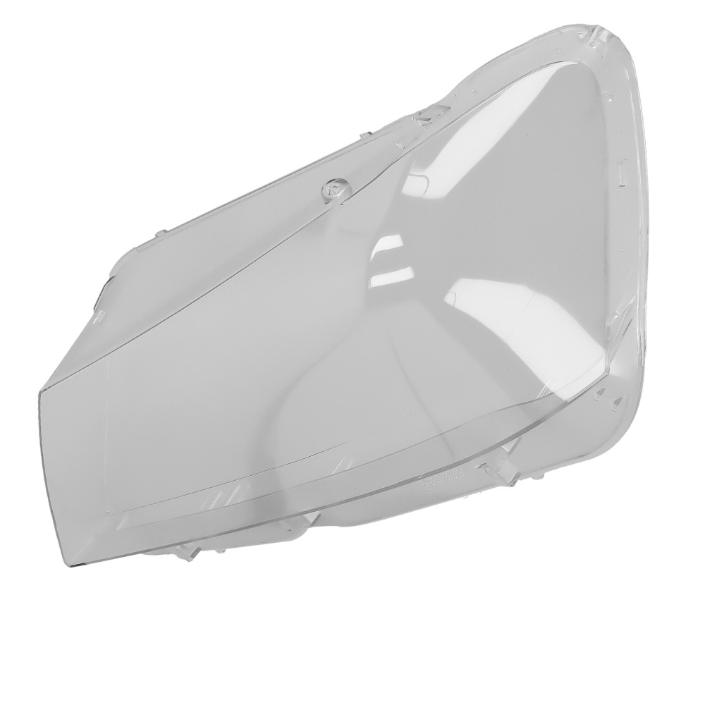 Pair Headlight Lens Cover compatible for BMW X3 F25 2011-2014 Polycarbonate Smooth Finish