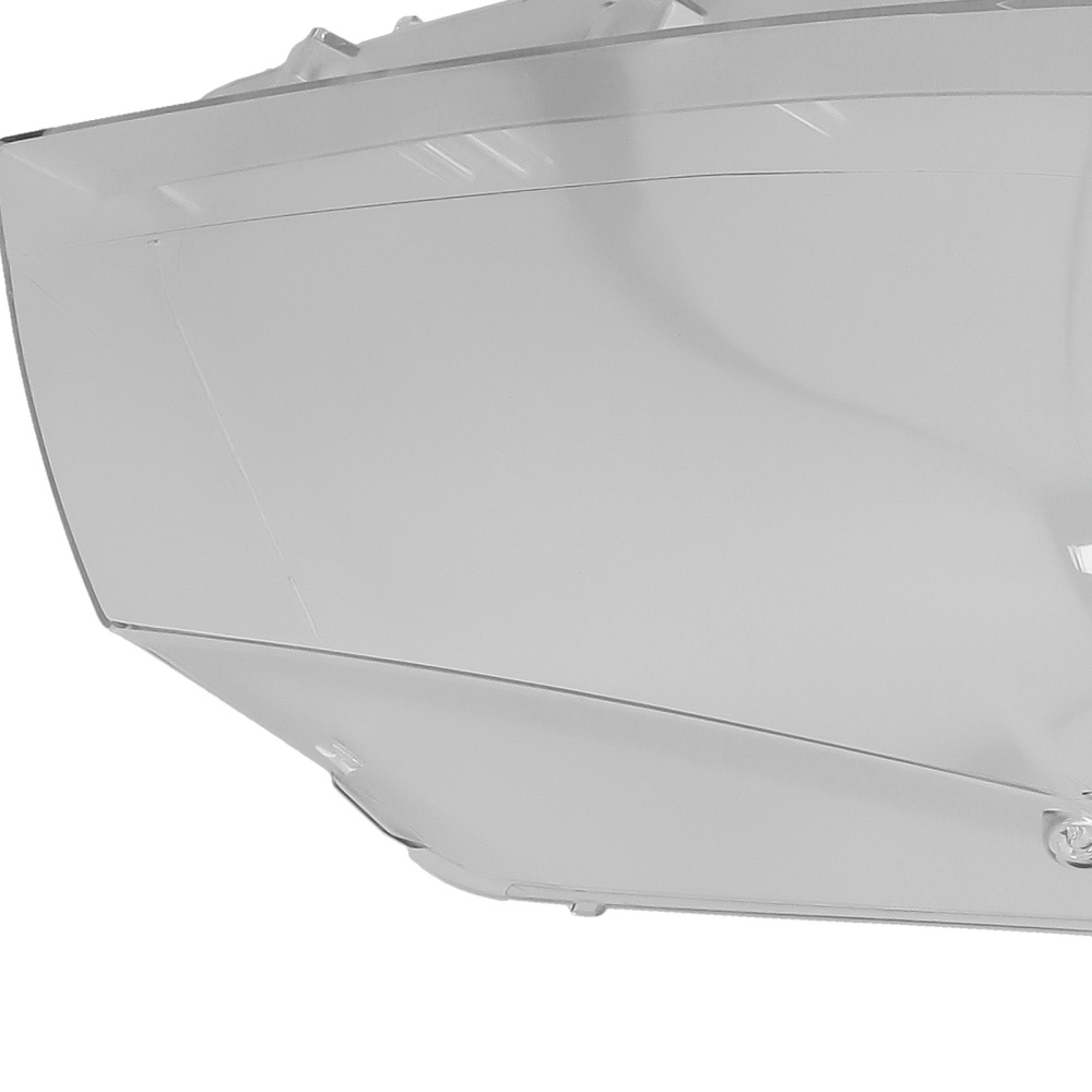 Pair Headlight Lens Cover compatible for BMW X3 F25 2011-2014 Polycarbonate Smooth Finish