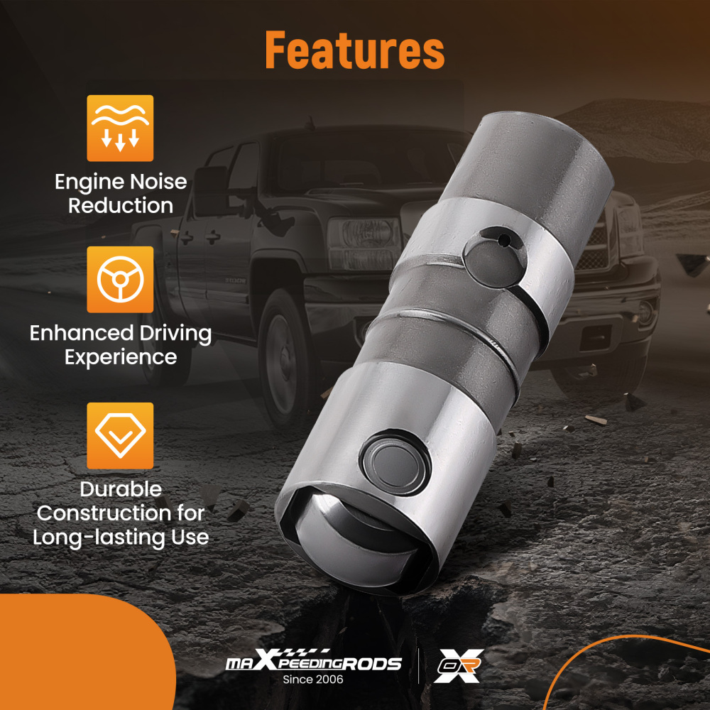 Engine Roller Lifters Kit compatible for GM Chevy 1992-2014 4.8L-6.0L Replace HL124