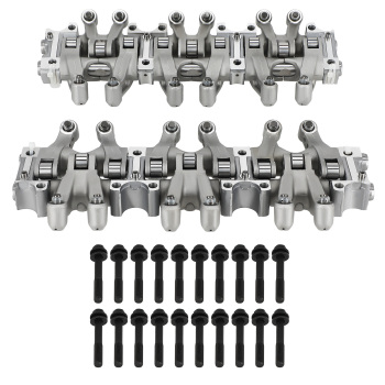 2pcs Rocker Arm Shaft Lifter Assembly compatible for Dodge Chrysler 4.0L 3.5L 4892293AC
