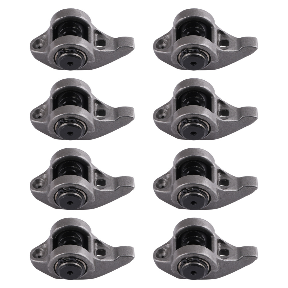8x Rocker Arms w/Trunion kit compatible for GMC Yukon Sierra Savana Compatible for Buick Allure 3.8L