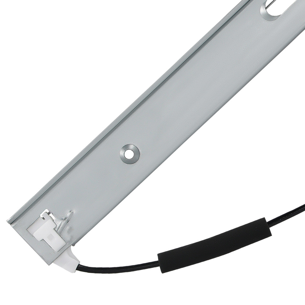 Front Left Driver Side Power Window Regulator w/Motor compatible for Jeep Wrangler JK 07-18