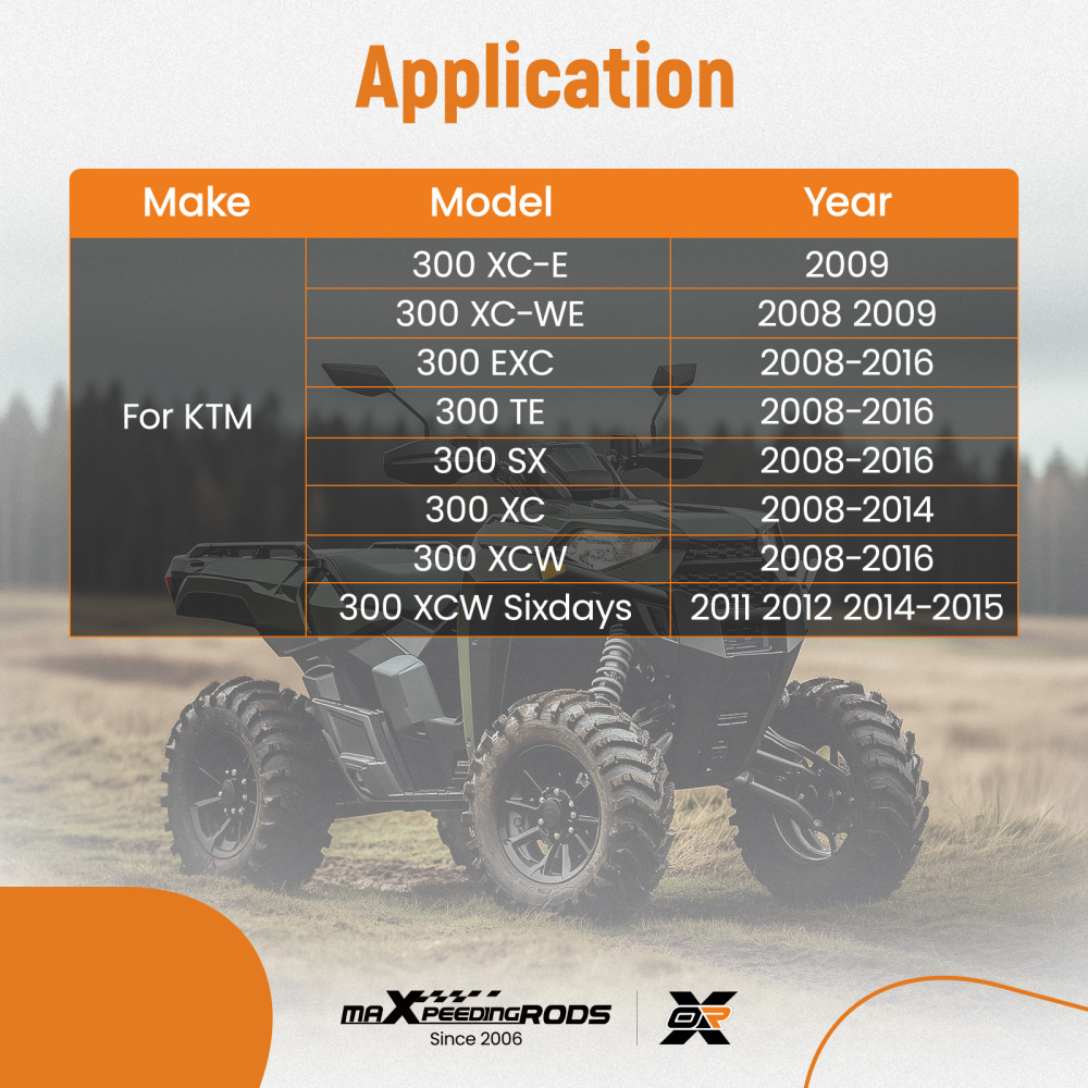 Piston Cylinder Gasket Top End Rebuild Kit For 300 XC 300 TE EXC XCW SX 2008-16