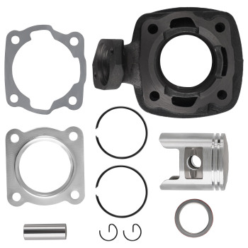 Cylinder Piston Gasket Top End Kit compatible for Honda NQ50 Spree 1984 1985 1986 1987