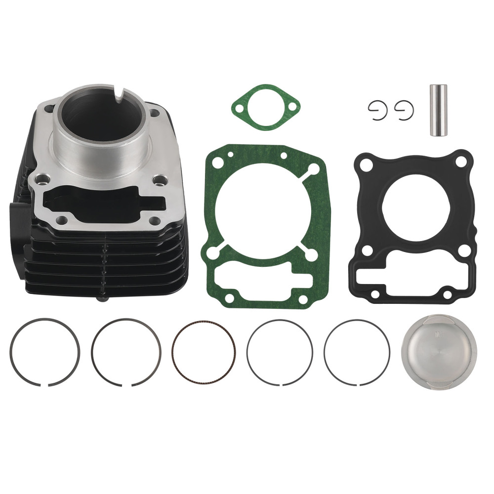 Engine Cylinder Barrel compatible for Honda CB125F GLR125 2014-2020 with Piston Set