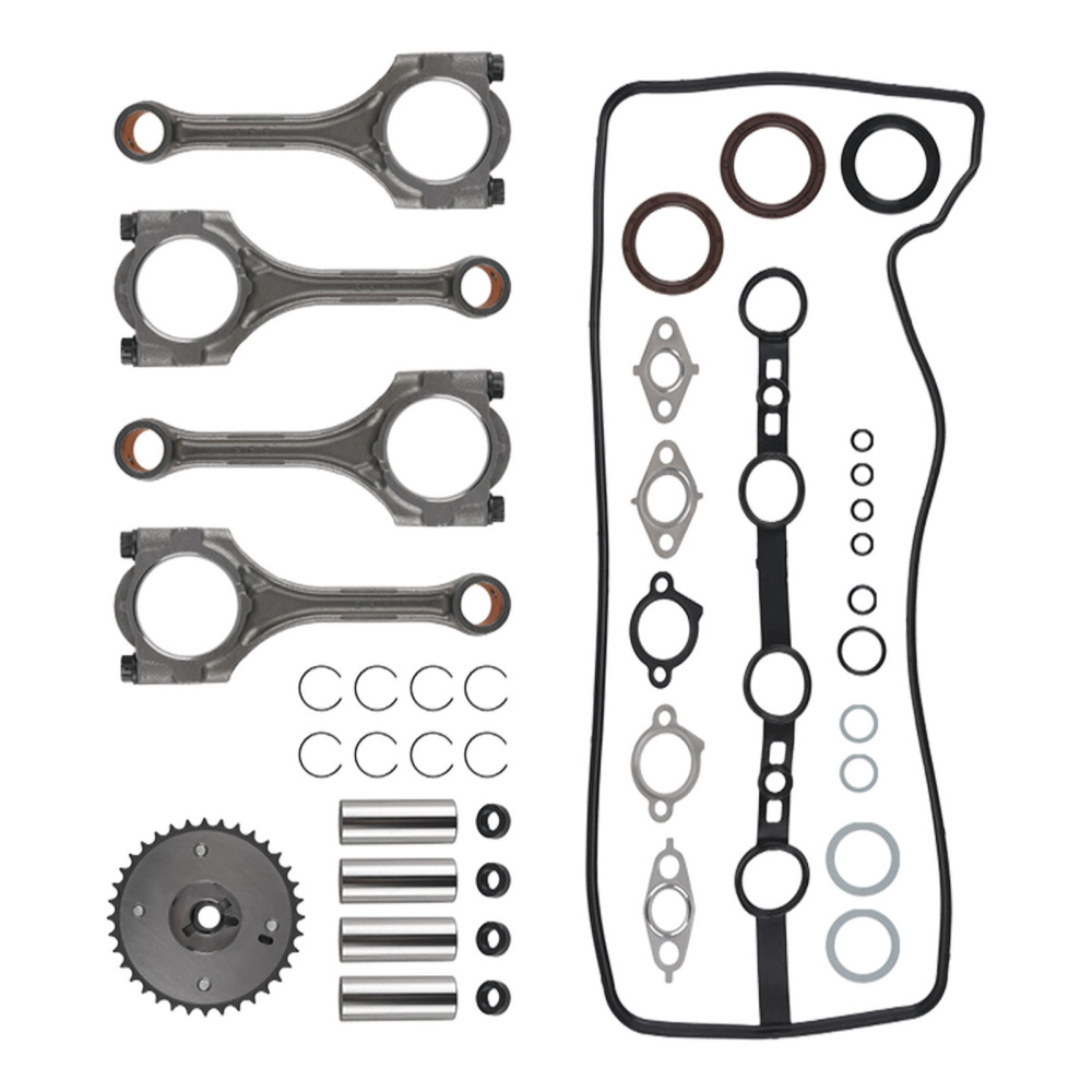 2AZ-FE 2.4L Engine Rebuild Overhaul Kit Crankshaft Rods Timing compatible for Toyota Scion