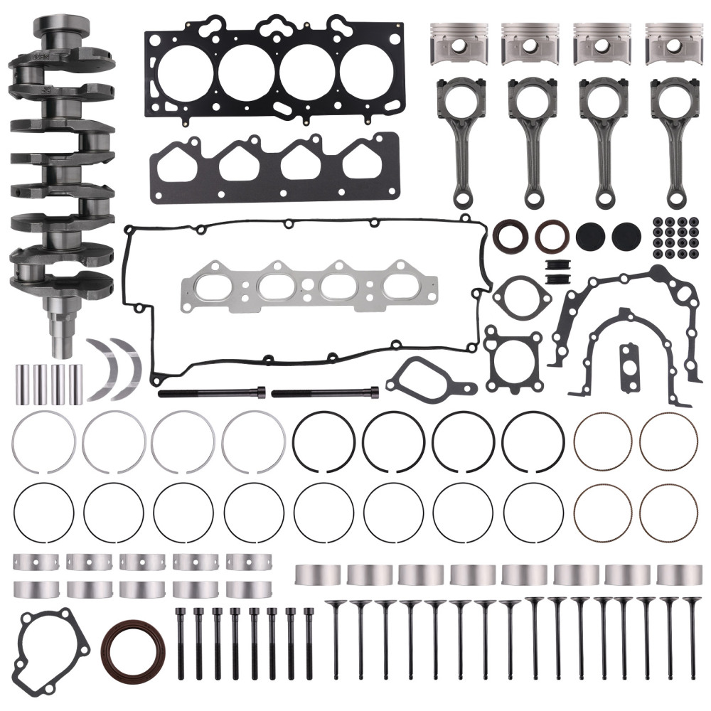 G4GC 2.0L Engine Rebuild Overhaul Kit compatible for Hyundai Elantra Tucson compatible for Kia Carens Soul