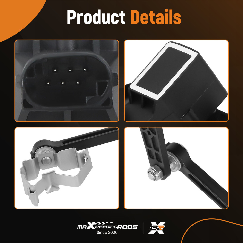 Sensore Altezza Anteriore Sinistro compatibile per Audi A3 A4 A6 TT compatibile per Skoda VW Golf 4B0907503A