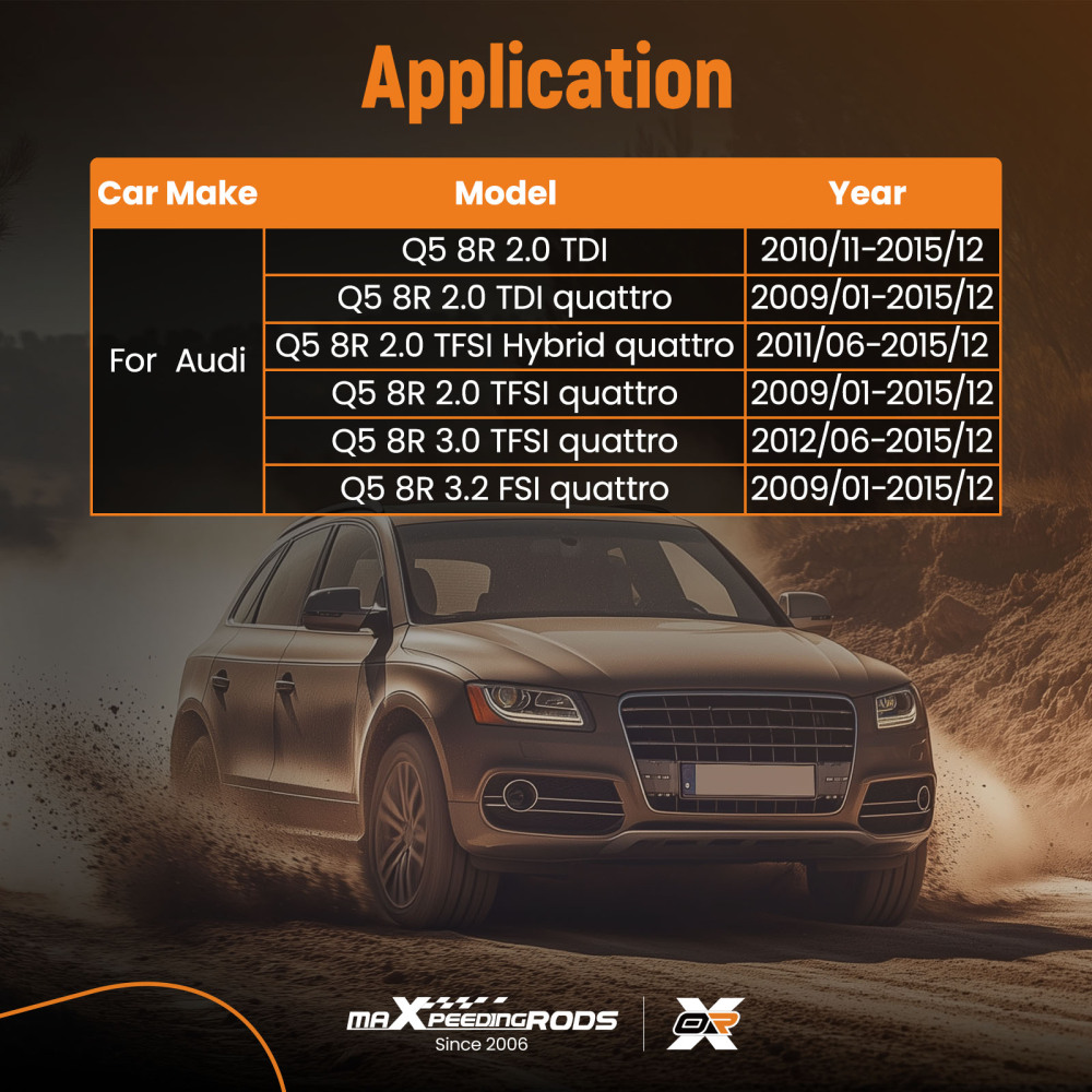 Sensore Altezza Anteriore compatibile per Audi Q5 8R 2.0TDI/TFSI quattro 09-15 8R0941285E