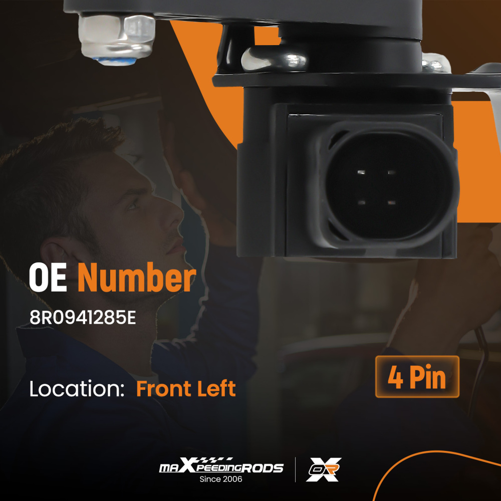 Sensore Altezza Anteriore compatibile per Audi Q5 8R 2.0TDI/TFSI quattro 09-15 8R0941285E