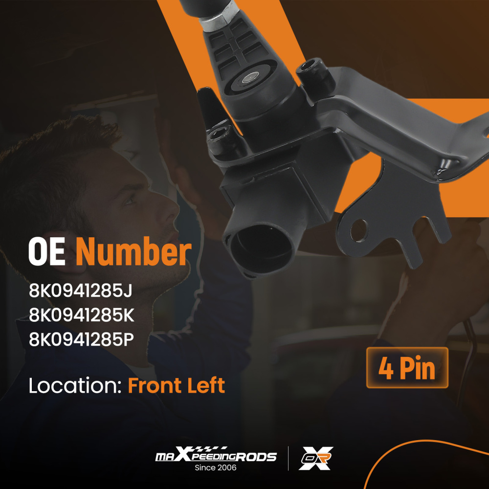 Sensore Altezza Sospensione Anteriore Sinistro compatibile per Audi A4/5 S4 RS5 8K0941285J