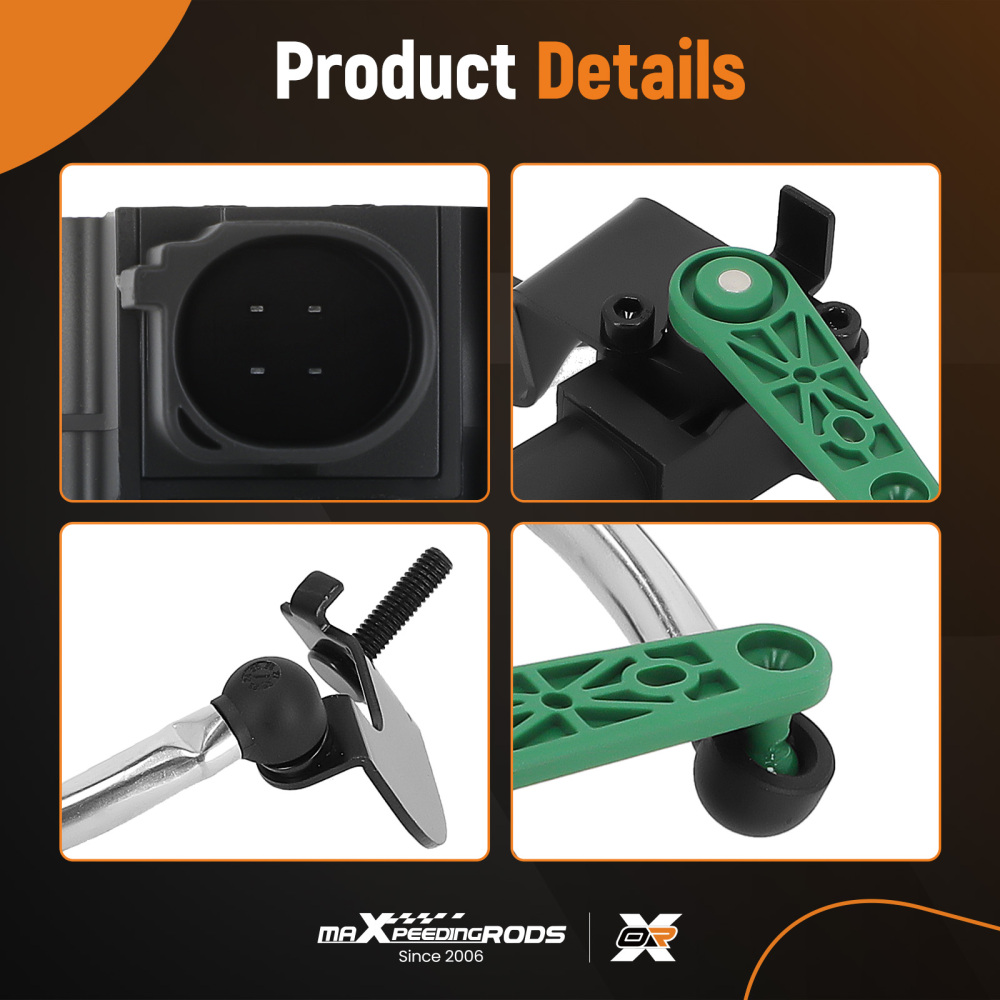 Posteriore Sinistro Sensore di Altezza compatibile per Audi A3 compatibile per Seat VW Golf VII 5Q0512521J