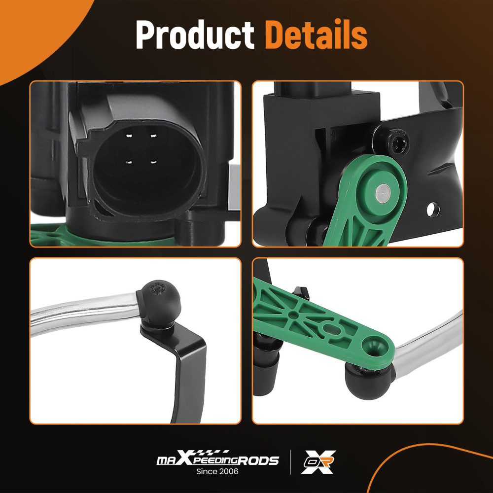 Sensore di Livello Altezza Anteriore Destro compatibile per Audi A3 compatibile per VW Golf VII 5Q0412522C