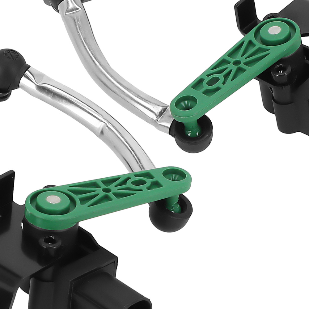 2* Front LR Height Level Sensor compatible for Audi Q3 compatible for VW CC compatible for Golf Passat 3C0412522B/2521B