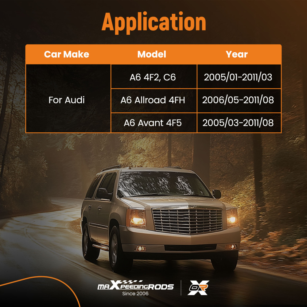 Anteriore sinistro destro Sensore Livello compatibile per Audi A6 Avant 4F 2.0L 4F0941286B