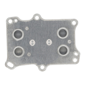 Silver Engine Oil Cooler compatible for Dodge Dart compatible for Fiat 500 1.4L 12-16 55236756 w/ Gasket