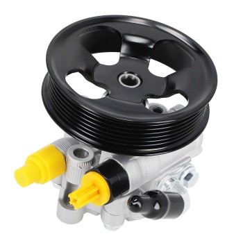 Power Steering Pump With Pulley compatible for Toyota RAV4 2.4L 2001-2005 21-5276