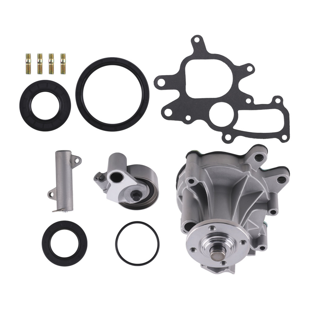 Timing Belt Kit w/ Water Pump compatible for Toyota Prado KDH120 KDJ150 KDJ155 1KDFTV New