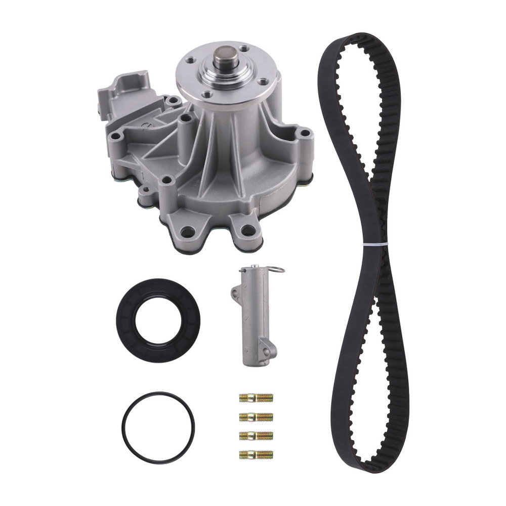 Timing Belt Kit w/ Water Pump compatible for Toyota Prado KDH120 KDJ150 KDJ155 1KDFTV New