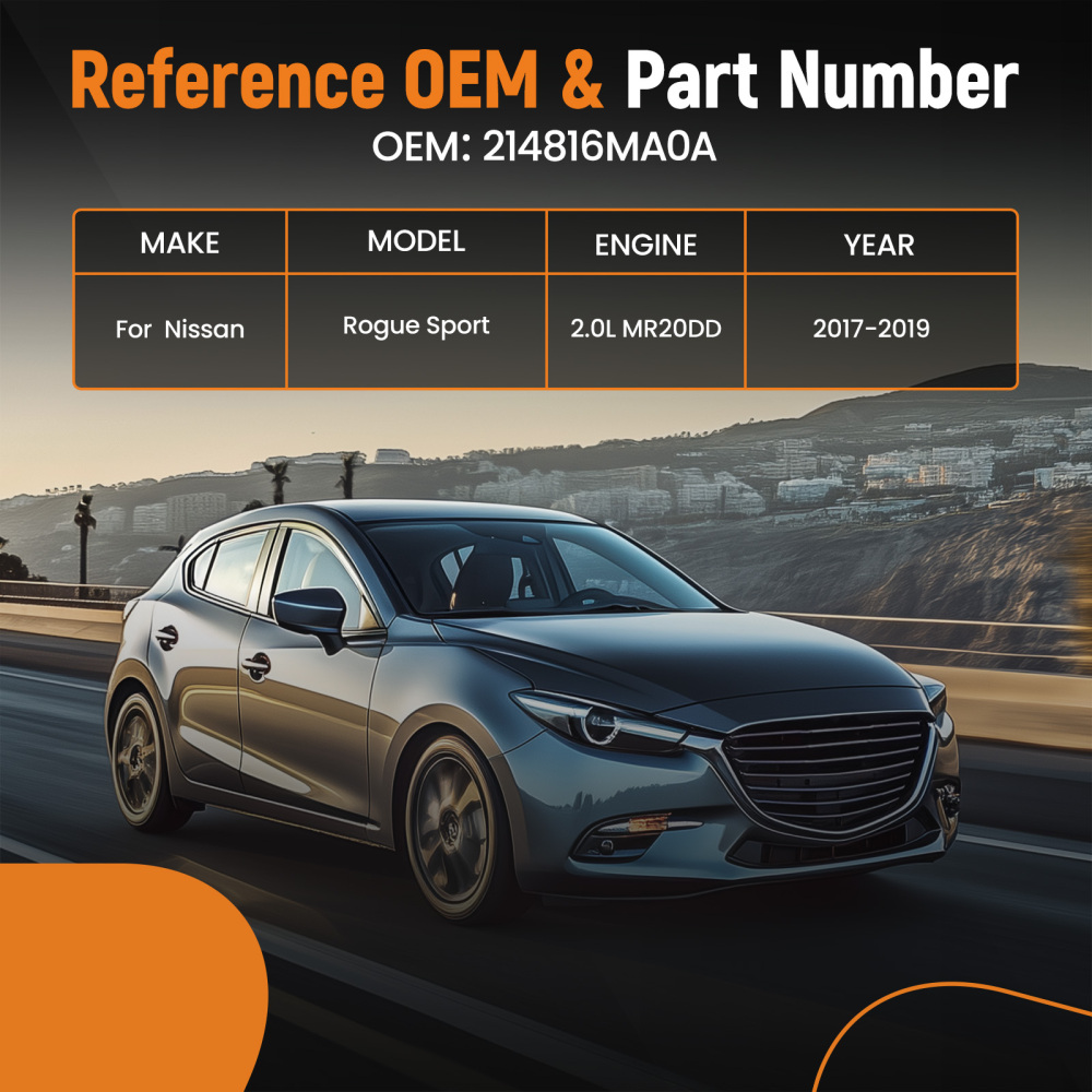 Cooling Fan compatible for Nissan Rogue Sport MR20DD Engine 2017 2018 2019 214816MA0A