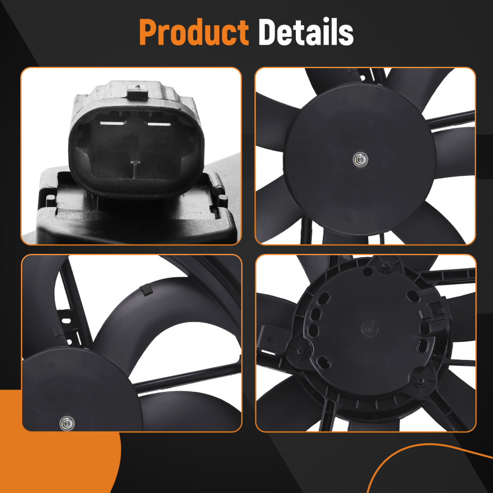 Cooling Fan compatible for Nissan Rogue Sport MR20DD Engine 2017 2018 2019 214816MA0A