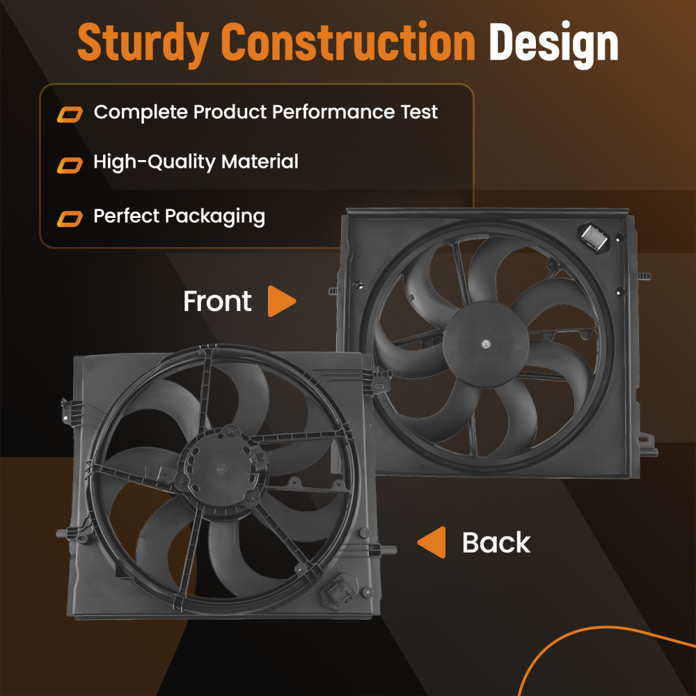 Cooling Fan compatible for Nissan Rogue Sport MR20DD Engine 2017 2018 2019 214816MA0A