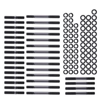 Cylinder Head Stud Kit for compatible for Chevy Small Block SBC 265 267 283 302 305 307 327