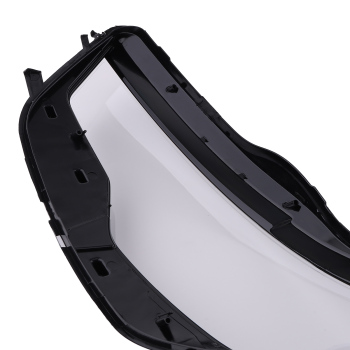 A Pair Headlight Lens Cover compatible for Audi C7 A6L A61 2011-2015 4G0941043E 4G0941005B