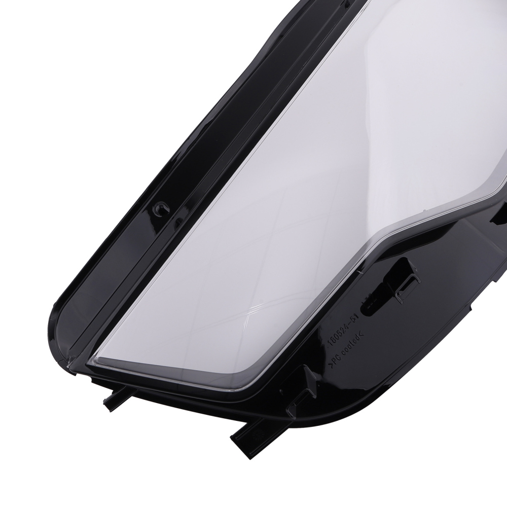 A Pair Headlight Lens Cover compatible for Audi C7 A6L A61 2011-2015 4G0941043E 4G0941005B