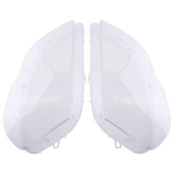 A Pair Headlight Lens Cover compatible for Mercedes-Benz GL-Class X164 2007-2012 Smooth