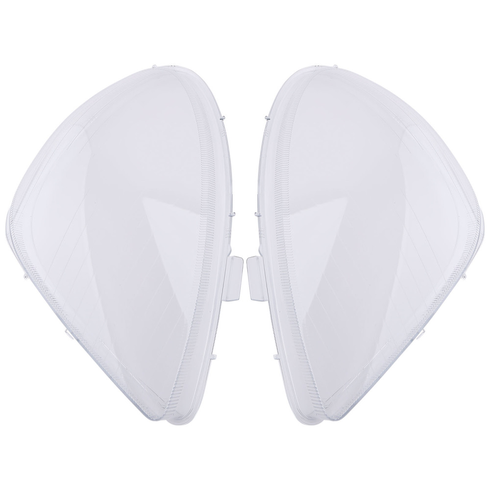 A Pair Headlight Lens Cover compatible for Mercedes-Benz R171 SLK 2005-2011 Polycarbonate