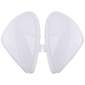 A Pair Headlight Lens Cover compatible for Mercedes-Benz R171 SLK 2005-2011 Polycarbonate