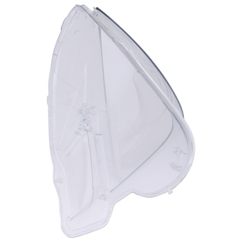 Pair Headlight Lens Cover compatible for Mercedes-Benz E350 E500 E63 2009-2013 A2128209661