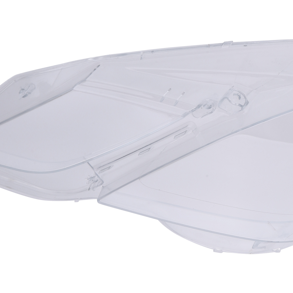 Pair Headlight Lens Cover compatible for Mercedes-Benz E350 E500 E63 2009-2013 A2128209661