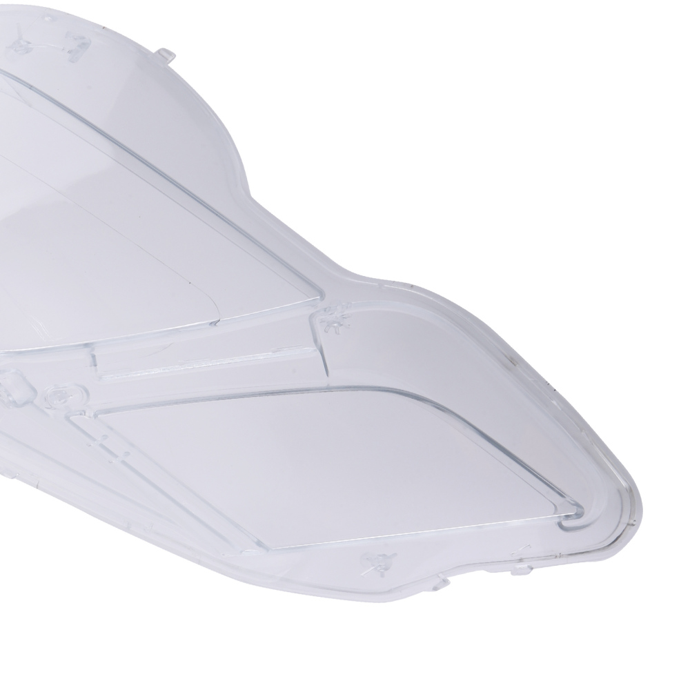 Pair Headlight Lens Cover compatible for Mercedes-Benz E350 E500 E63 2009-2013 A2128209661