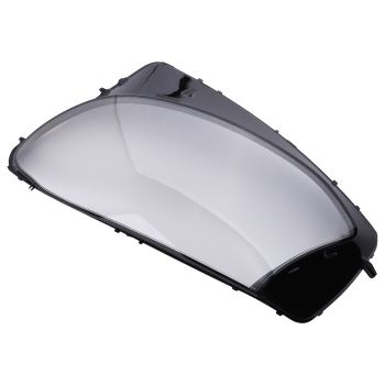 A Pair Headlight Lens Cover Clear compatible for Mercedes Benz GLC Class W253 2016-2019