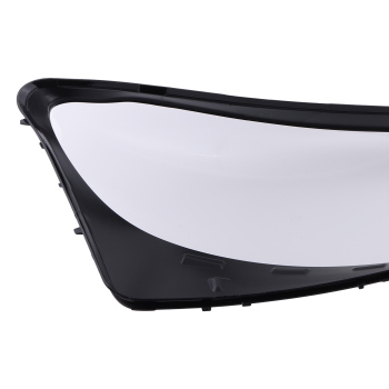 A Pair Headlight Lens Cover Clear compatible for Mercedes Benz GLC Class W253 2016-2019