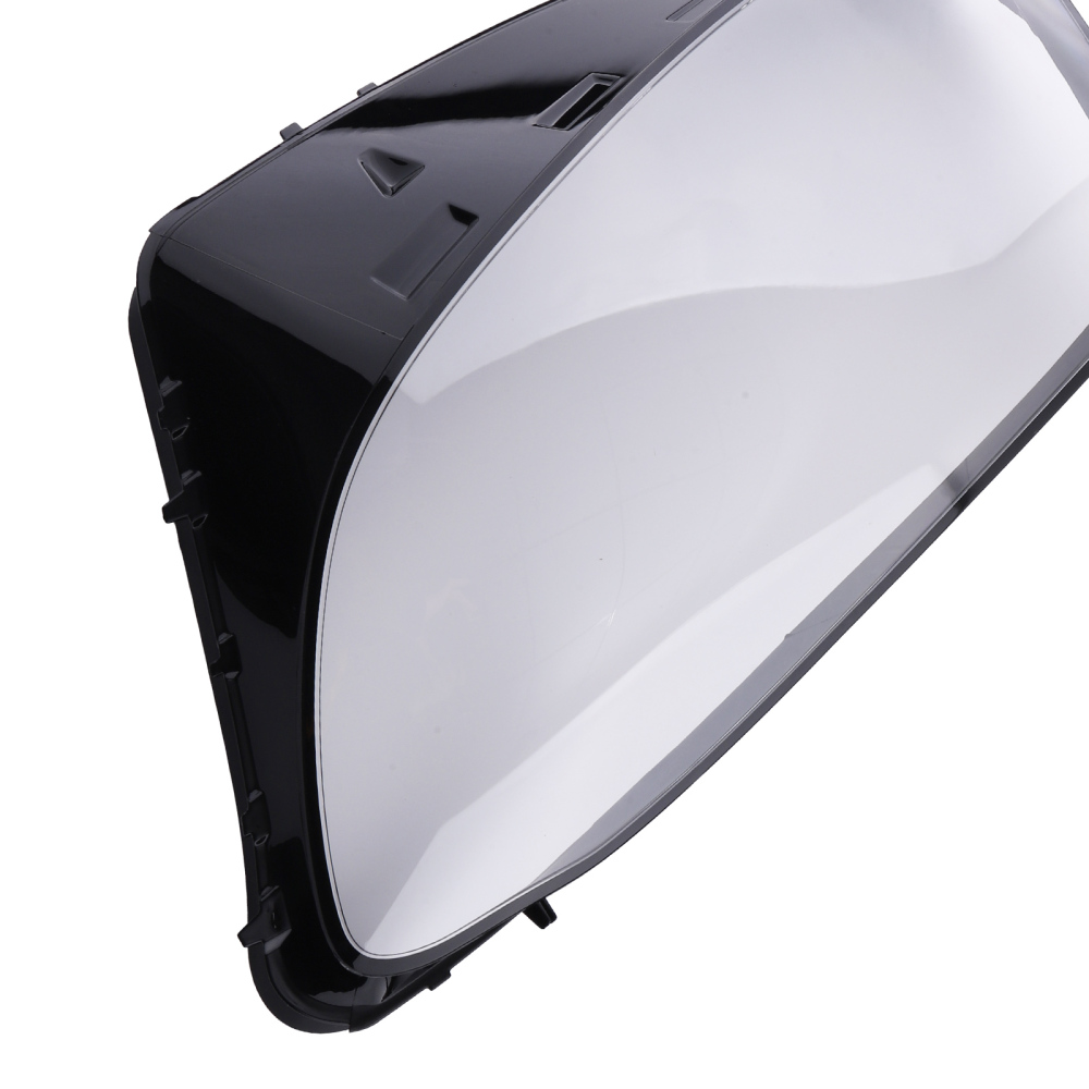 A Pair Headlight Lens Cover Clear compatible for Mercedes Benz GLC Class W253 2016-2019