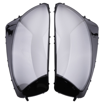 A Pair Headlight Lens Cover Clear compatible for Mercedes Benz GLC Class W253 2016-2019