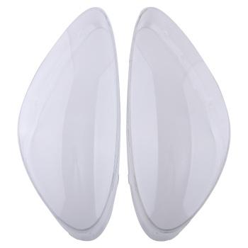 Clear Front Headlamp Lens Cover compatible for Porsche Cayenne 2011-2014 Polycarbonate