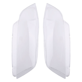 A Pair Xenon Headlight Lens Cover compatible for BMW 3 Series E90 E91 2005-2012 63117240261