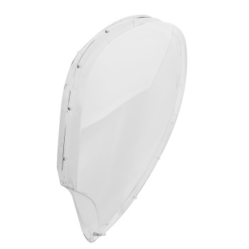 A Pair Headlight Lens Cover Clear compatible for Porsche Macan 2015-2018 Polycarbonate