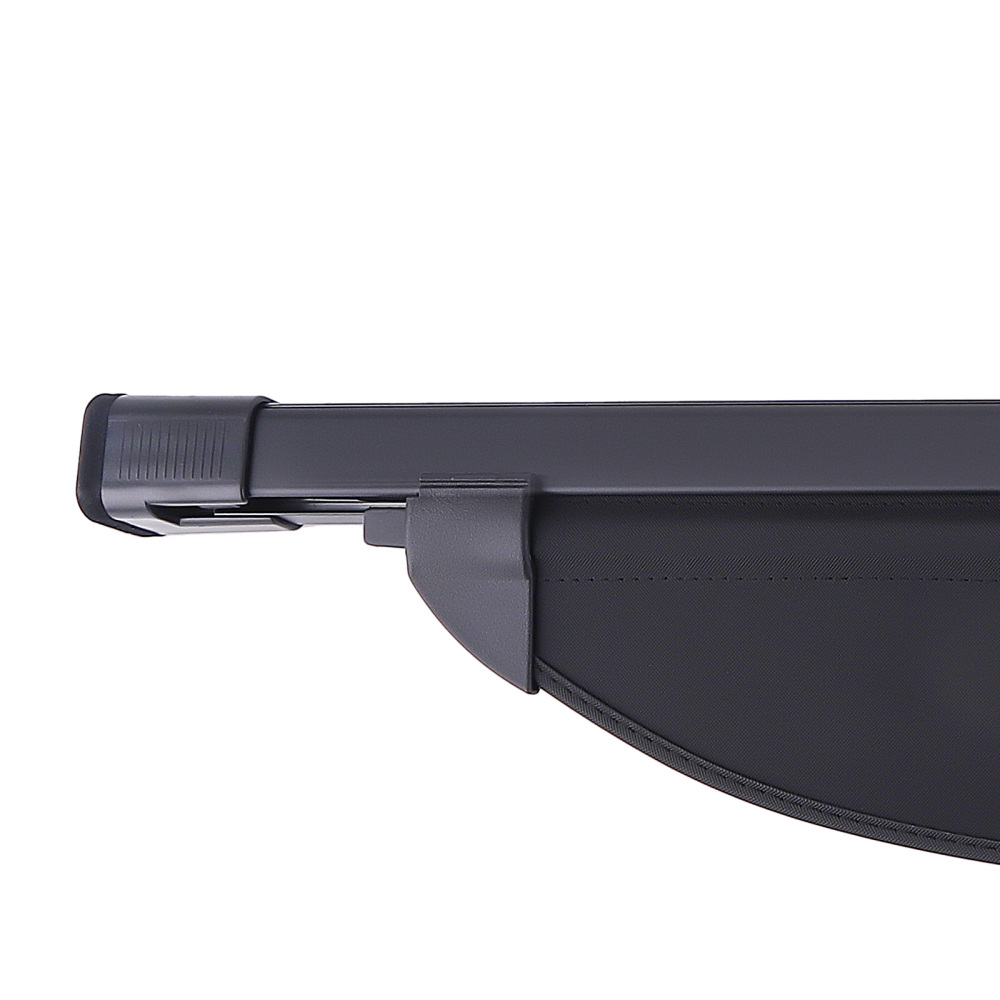 Black Retractable Cargo Cover compatible for Hyundai Santa Fe 2019 2020-2023 ABS